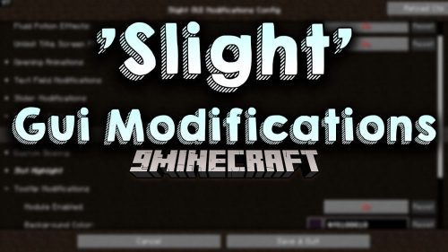 Slight Gui Modifications Mod (1.20.1, 1.19.4) – New Settings Thumbnail