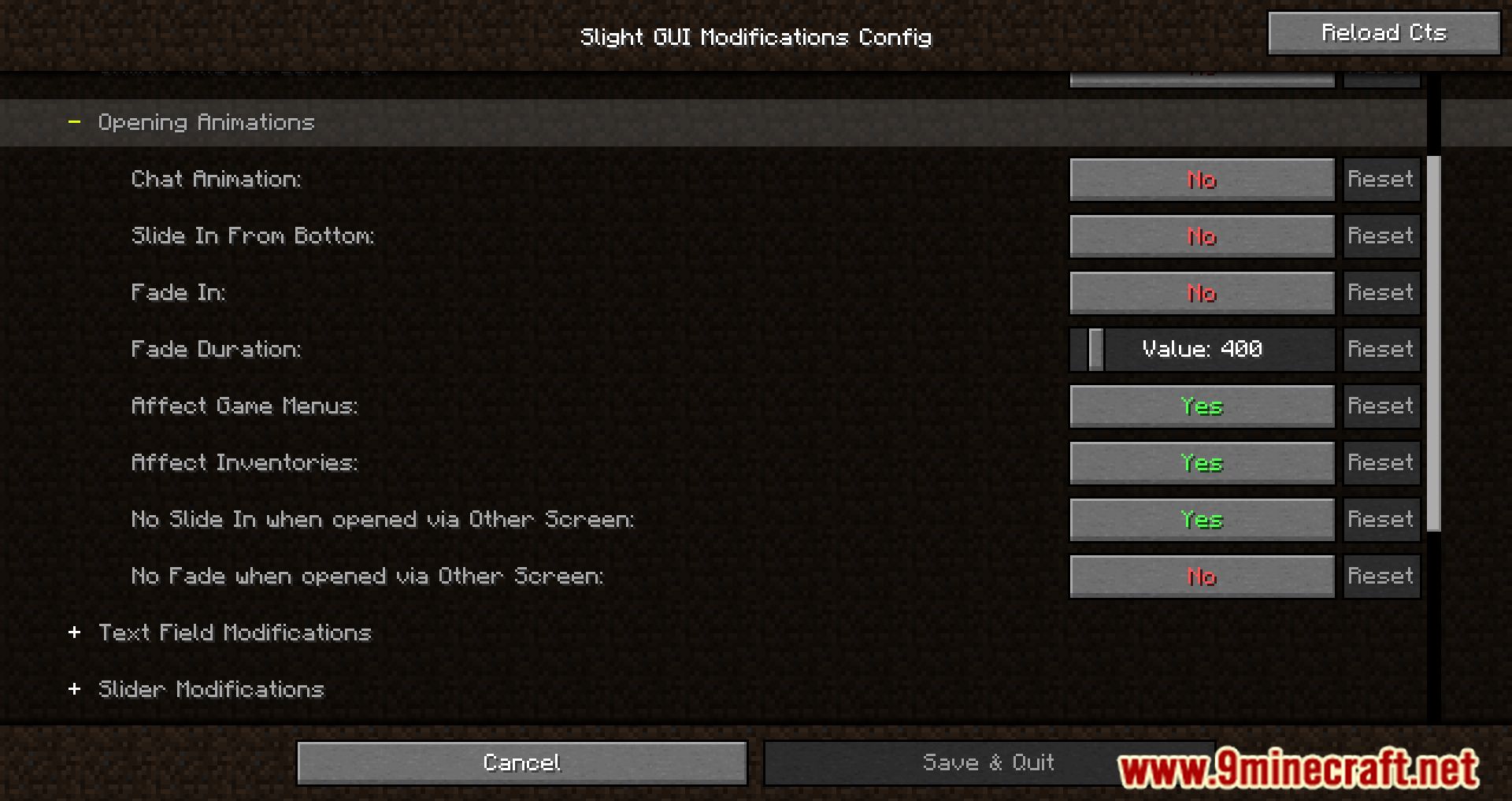 Slight Gui Modifications Mod (1.20.1, 1.19.4) - New Settings 4