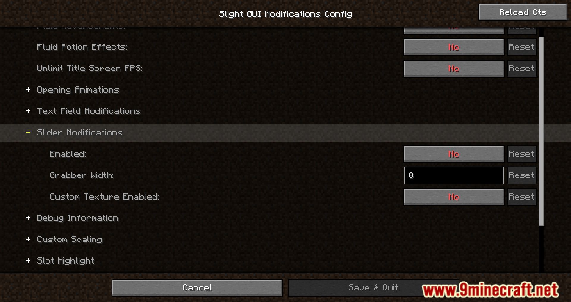 Slight Gui Modifications Mod (1.20.1, 1.19.4) - New Settings 6