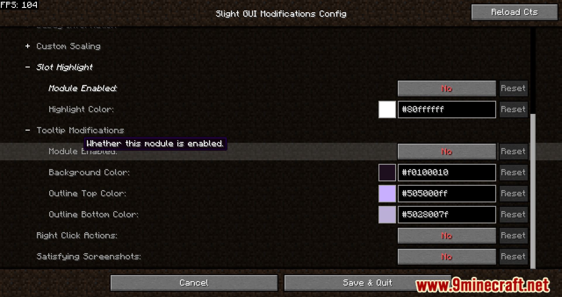 Slight Gui Modifications Mod (1.20.1, 1.19.4) - New Settings 8