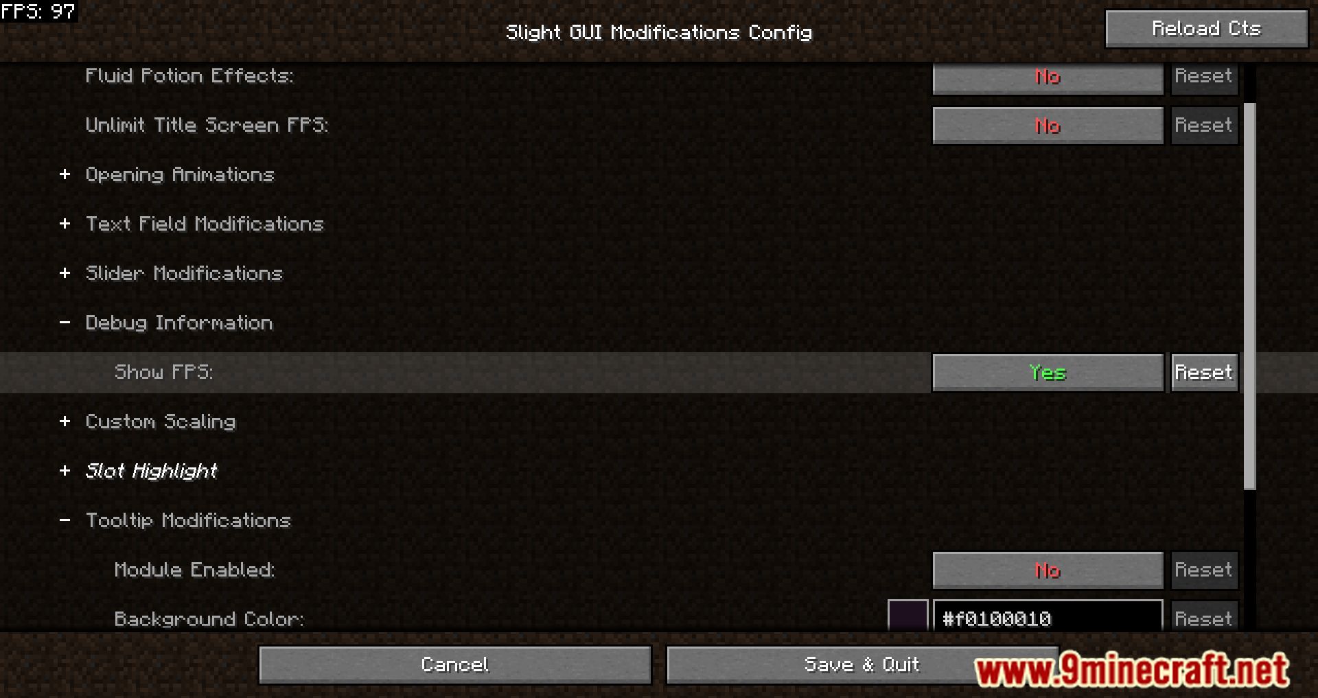 Slight Gui Modifications Mod (1.20.1, 1.19.4) - New Settings 9