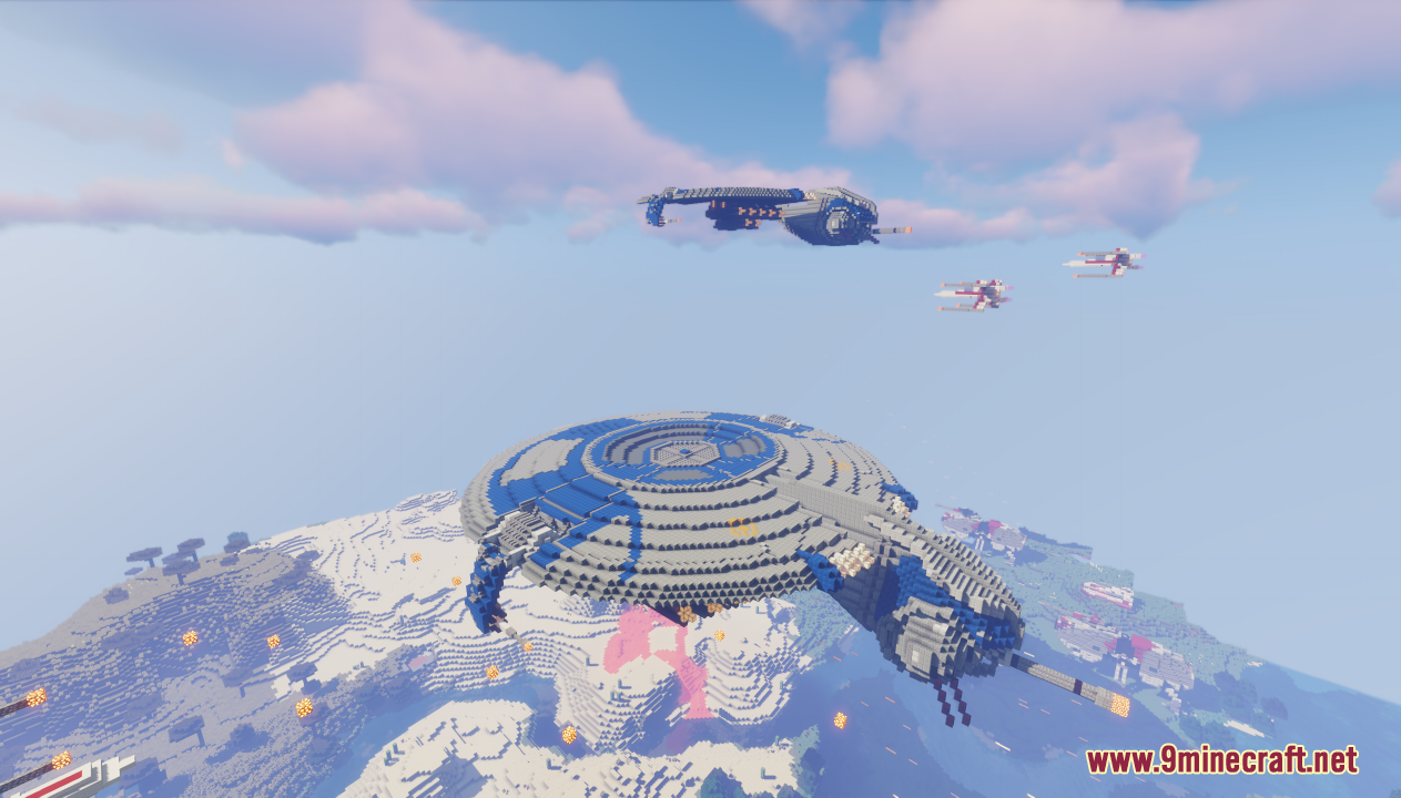 Star Warscraft Map (1.21.1, 1.20.1) - Recreation of A Battle 2