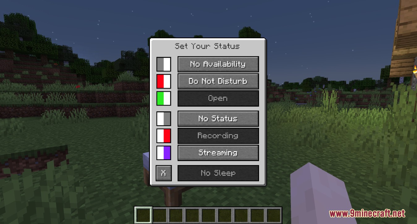 Status Mod (1.20.4, 1.19.4) - Set Your Own Status 6