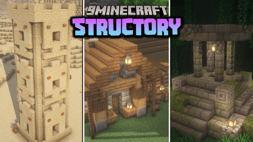 Structory Data Pack (1.21, 1.20.1) – Atmospheric Structures Thumbnail