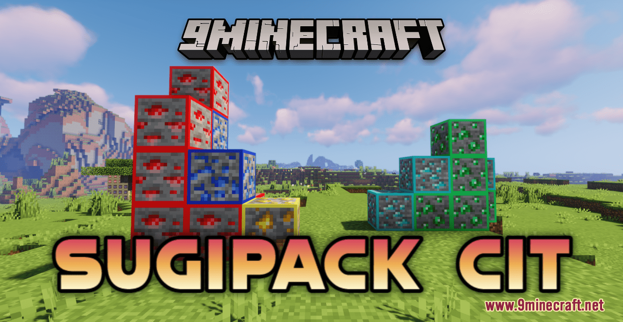 SugiPack CIT Resource Pack (1.20.6, 1.20.1) - PvP Texture Pack 1