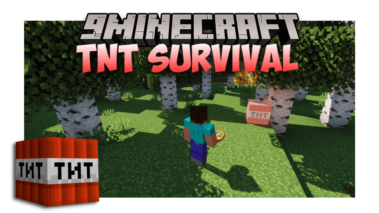 TNT Survival Map (1.21.1, 1.20.1) - Watch Out For The TNT! 1