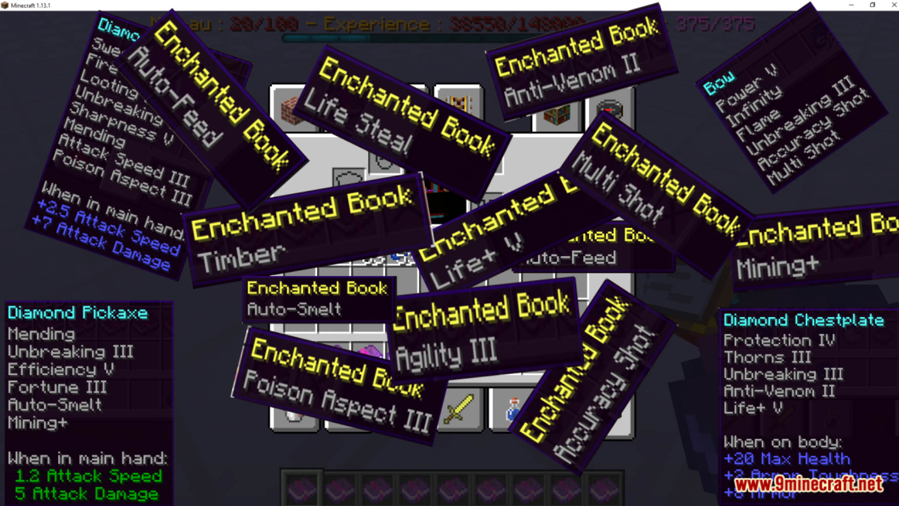 Technical Enchant Renewed Data Pack (1.20.6, 1.20.1) - More Enchantment! 8