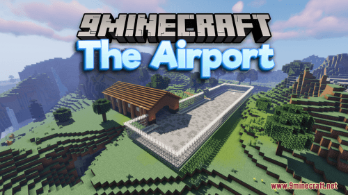 The Airport Map (1.21.1, 1.20.1) – Simple Airfield Design Thumbnail