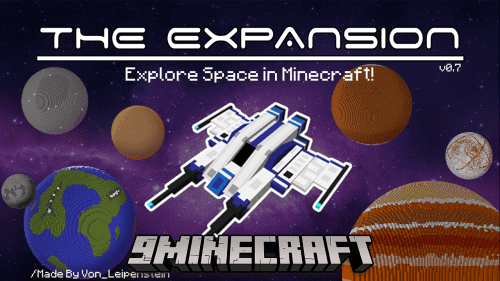 The Expansion Data Pack (1.20.6, 1.20.1) – Explore Space in Minecraft Thumbnail