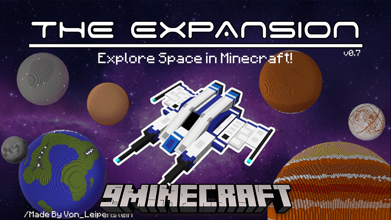 The Expansion Data Pack (1.20.6, 1.20.1) - Explore Space in Minecraft 1