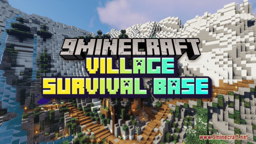 The Village Survival Base Map (1.21.1, 1.20.1) – Everything You Need to Survive Thumbnail