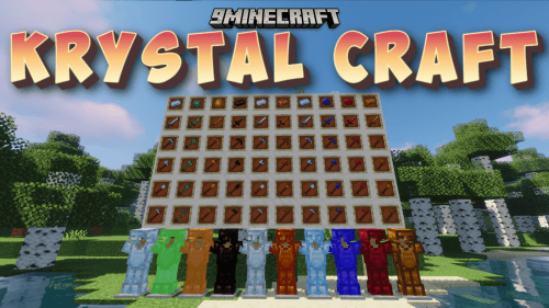Krystal Craft Mod (1.20.4, 1.19.4) – Copious Crafting Resources Thumbnail