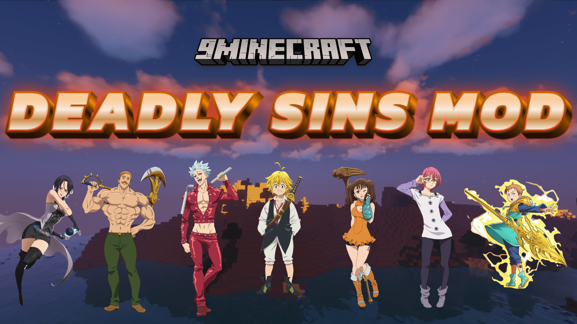 Deadly Sins Mod (1.18.2, 1.16.5) - Seven Deadly Sins 1