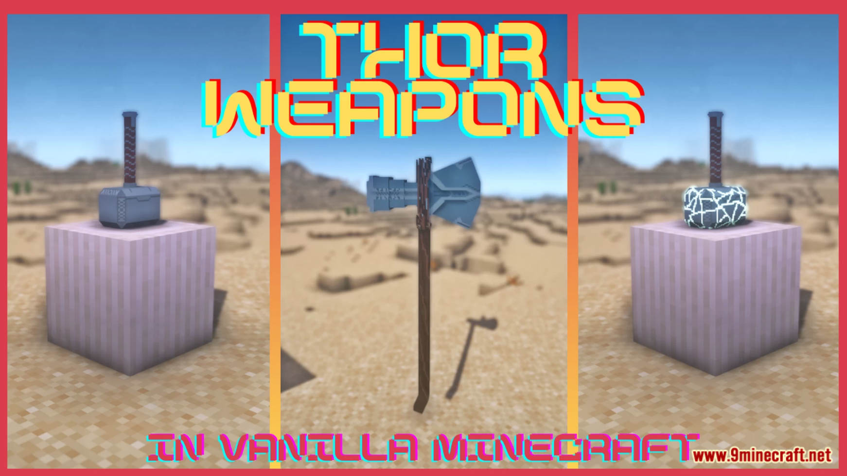 Thor Weapons Data Pack (1.19.3, 1.19.2) - God Of Thunder Weapons! 2