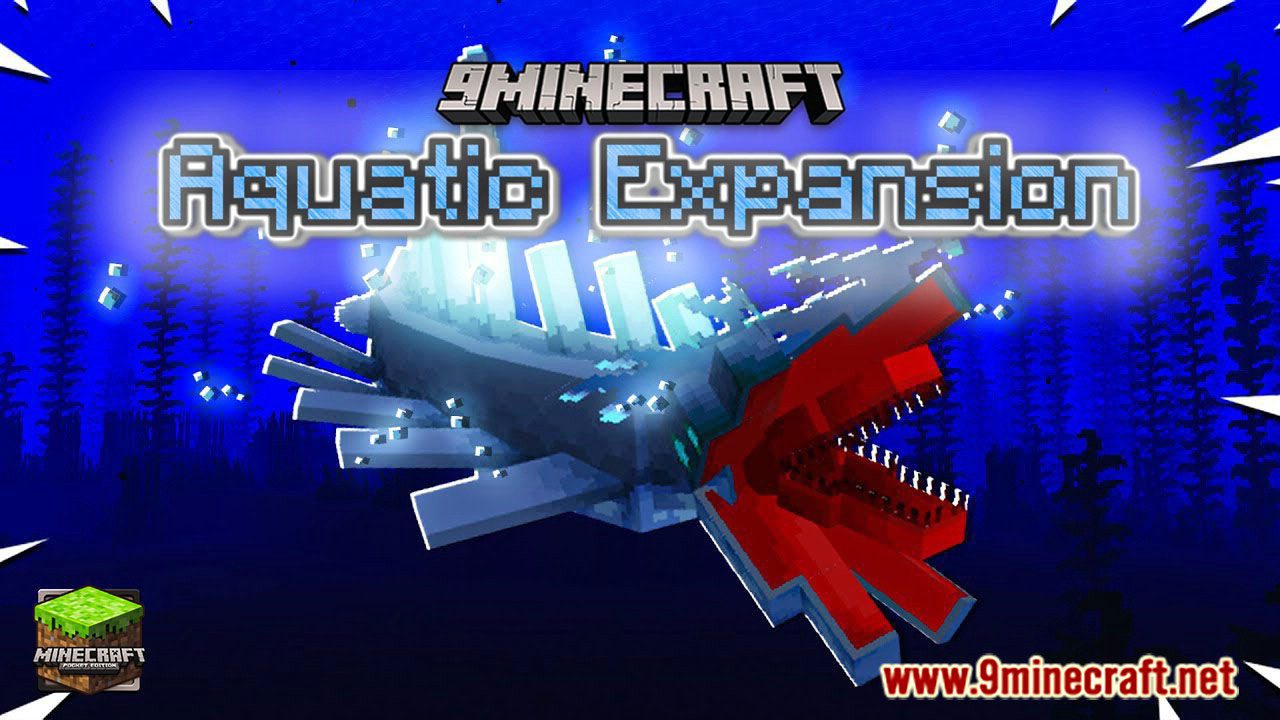 Aquatic Expansion Addon (1.18) for Minecraft PE/Bedrock Edition 1