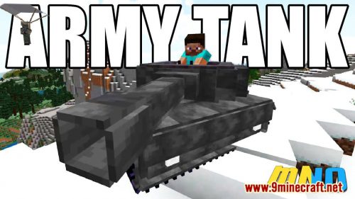 Army Tank Addon (1.19, 1.18) – MCPE/Bedrock Mod Thumbnail