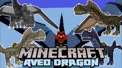 Aveo Dragon Addon (1.19, 1.18) – MCPE/Bedrock Mod Thumbnail