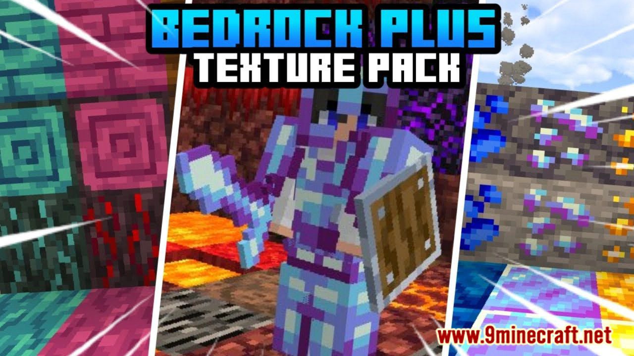 Bedrock Plus Pack (1.19, 1.18) - MCPE Texture Pack 1