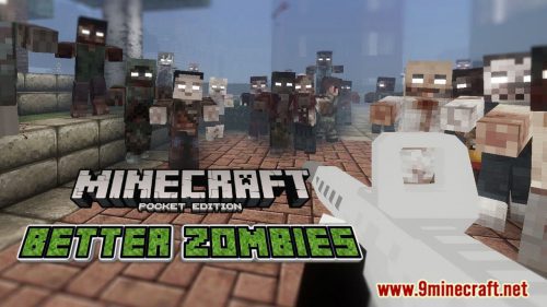 Better Zombies Texture Pack (1.19) for Minecraft PE/Bedrock Thumbnail