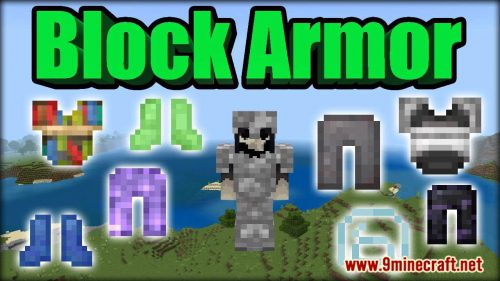 Block Armor Addon (1.20, 1.19) – MCPE/Bedrock Mod Thumbnail