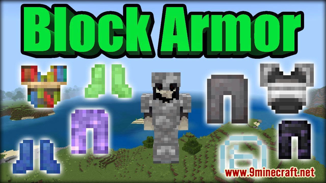 Block Armor Addon (1.20, 1.19) - MCPE/Bedrock Mod 1
