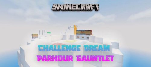 Challenge Dream Map (1.19, 1.18) – MCPE/Bedrock Parkour Gauntlet Thumbnail