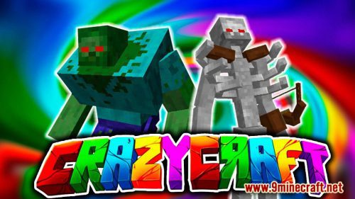 Crazy Craft Addon (1.19) – MCPE/Bedrock Mod Thumbnail