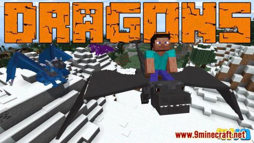 Dragon Addon (1.19, 1.18) – MCPE/Bedrock Mod Thumbnail