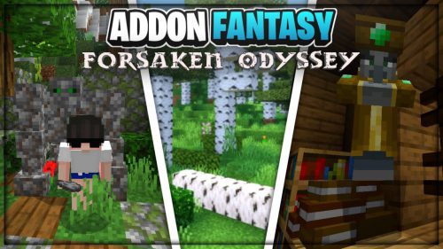 Forsaken Odyssey Addon (1.21, 1.20) – MCPE/Bedrock Fantasy Modpack Thumbnail