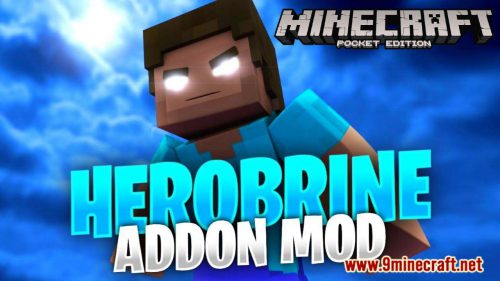 Herobrine Addon (1.6) – MCPE/Bedrock Mod Thumbnail