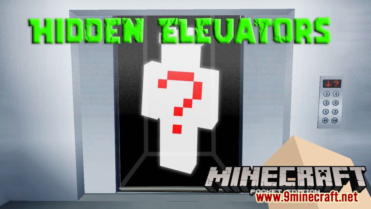 Hidden Elevators Addon (1.19) for Minecraft PE/Bedrock 1