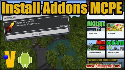 How To Install Mod / Addon on Minecraft PE Thumbnail