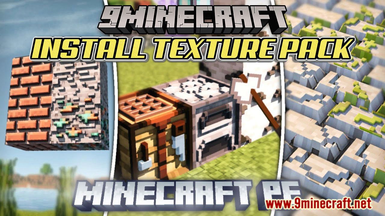 How To Install Texture Packs on Minecraft PE 1