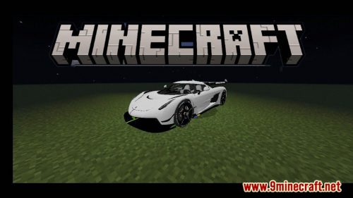 Koenigsegg Jesko Addon (1.19, 1.18) – MCPE/Bedrock Mod Thumbnail