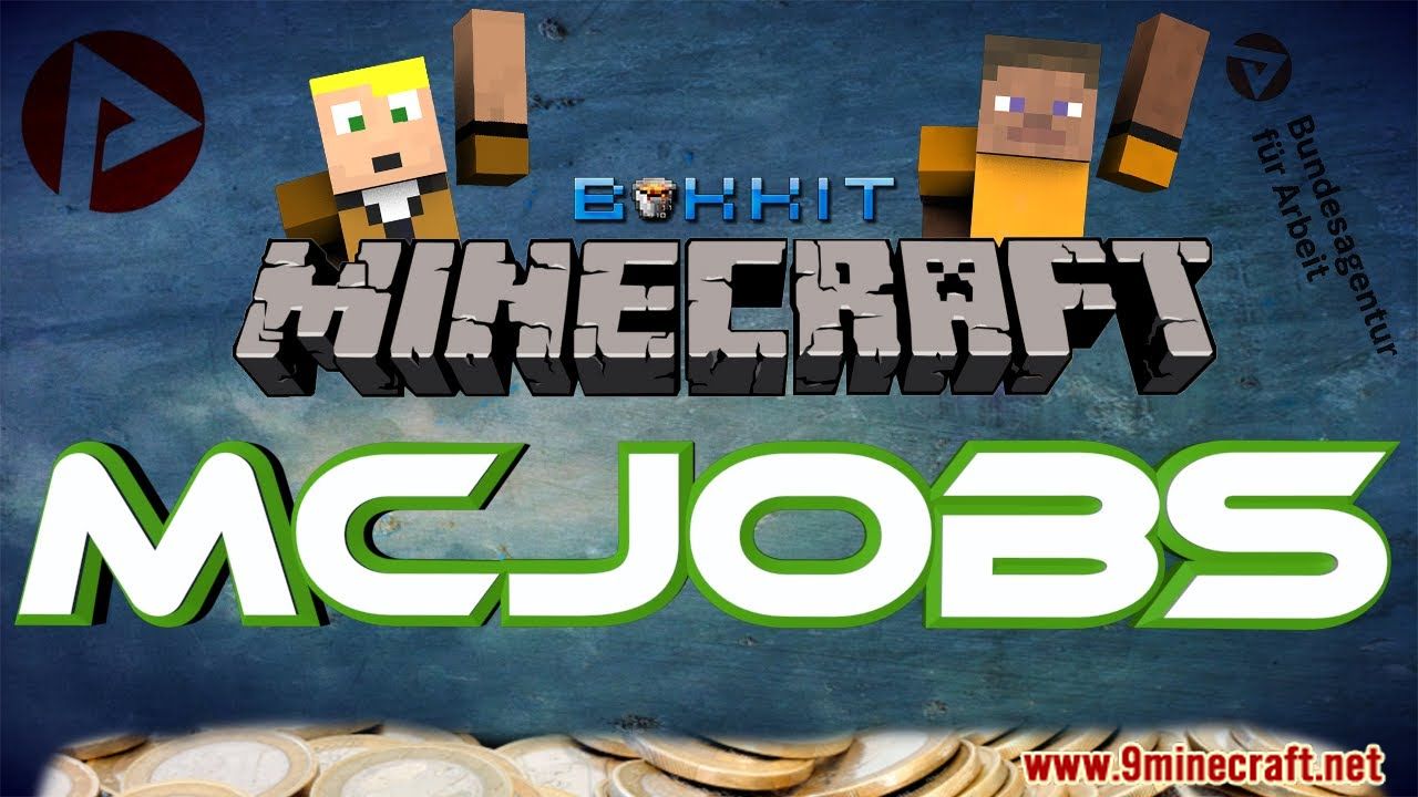 MC Jobs Plugin (1.18.2, 1.17.1) – Bukkit, Spigot, Paper 1