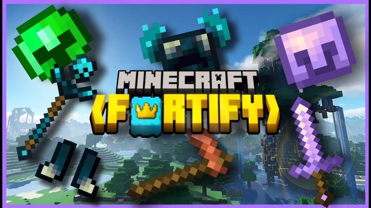 Minecraft Fortify Addon (1.20, 1.19) - More Armor, Weapons, Swords, and Tools 1