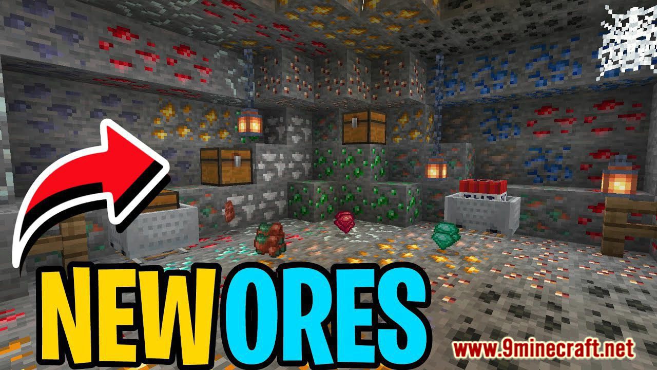 More Ores Addon (1.19) for Minecraft PE/Bedrock 1