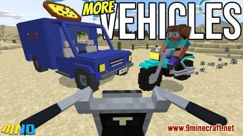 More Vehicles Addon (1.19, 1.18) – MCPE/Bedrock Mod Thumbnail