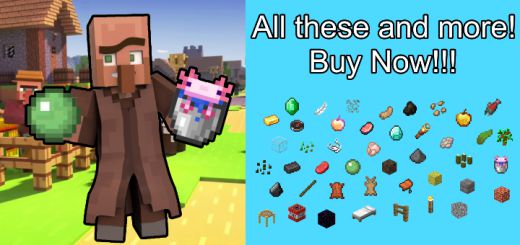 More Village Trade Options Addon (1.19) - MCPE/Bedrock Mod 1