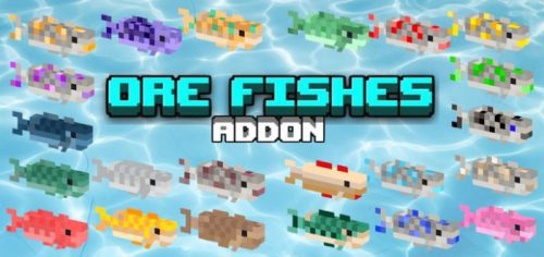 Ore Fishes Addon (1.19, 1.18) for Minecraft PE/Bedrock Thumbnail