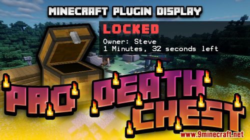 PRO DeathChest Plugin (1.19.1, 1.18.2) – Bukkit, Spigot, Paper Thumbnail