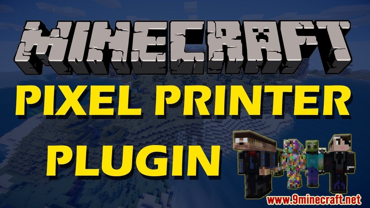PixelPrinter Plugin (1.15.2, 1.14.4) – Bukkit, Spigot, Paper 1