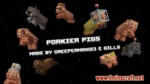 Porkier Pigs Pack (1.19) for Minecraft PE/Bedrock Thumbnail