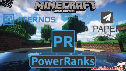 PowerRanks Plugin (1.21.1, 1.20.1) – Bukkit, Spigot, Paper Thumbnail