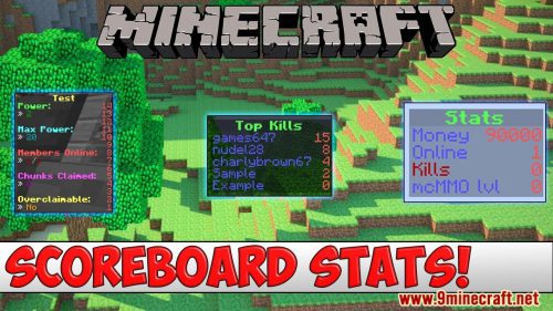 ScoreboardStatsX Plugin (1.12.2) – Bukkit, Spigot, Paper Thumbnail