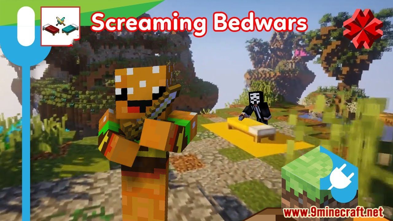 ScreamingBedWars Plugin (1.19.4, 1.12.2) – Bukkit, Spigot, Paper 1