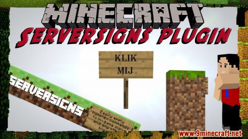 ServerSigns Plugin (1.19, 1.18) – Bukkit, Spigot, Paper Thumbnail