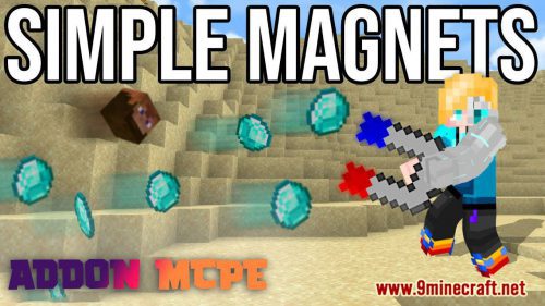 Simple Magnets Addon (1.19) – MCPE/Bedrock Mod Thumbnail