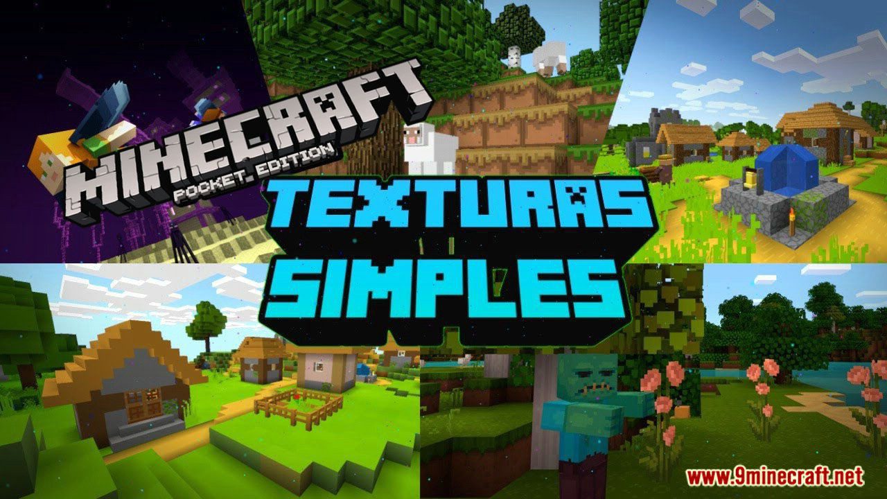Simple Pack (1.19, 1.18) for Minecraft PE/Bedrock 1