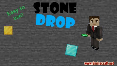 Stone Drop Plugin (1.19.1, 1.18.2) – Bukkit, Spigot, Paper Thumbnail